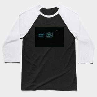 Neon Nostalgia Baseball T-Shirt